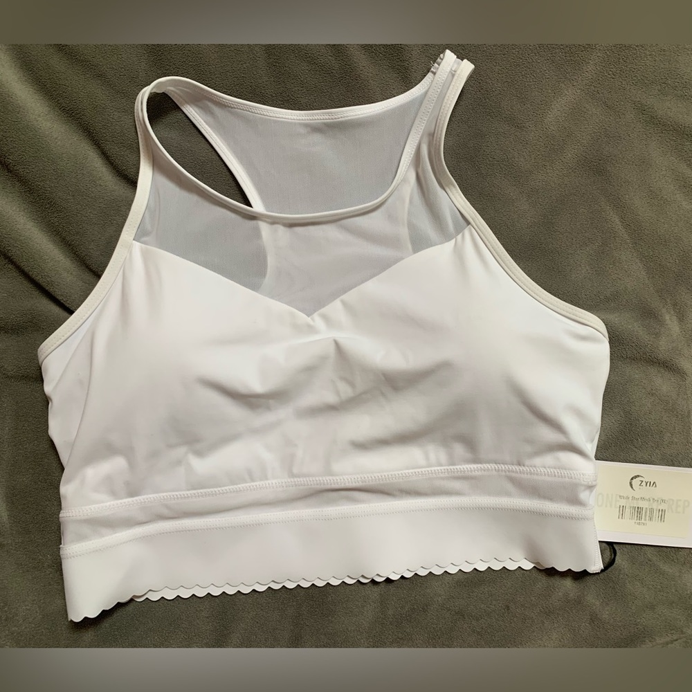 White Star Mesh Bra